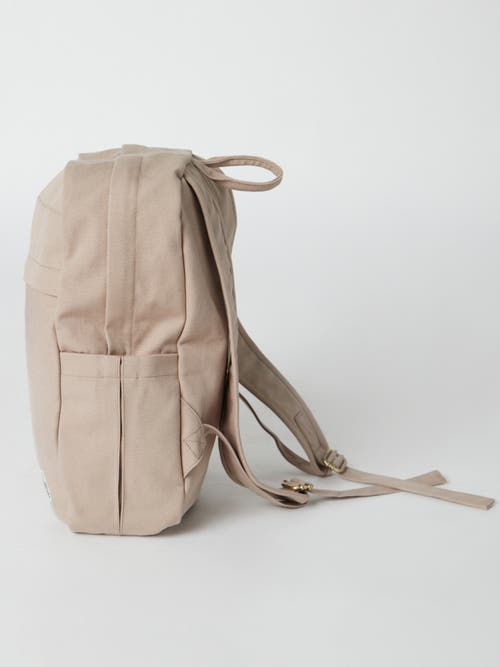 Terra Thread Organic Cotton Backpack In Sand Dune