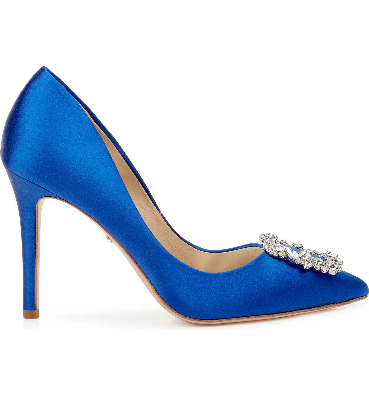 Badgley Mischka Collection Cher Crystal Embellished Pump (Women ...