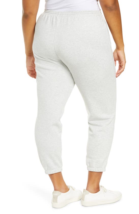 Shop Vince Essential Joggers In Light H Grey