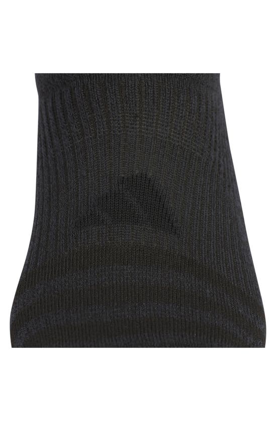 Adidas Originals 6-pack Superlite No-show Socks In Black/ Night Grey
