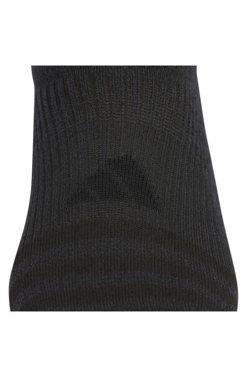 Shop Adidas Originals Adidas 6-pack Superlite No-show Socks In Black/night Grey