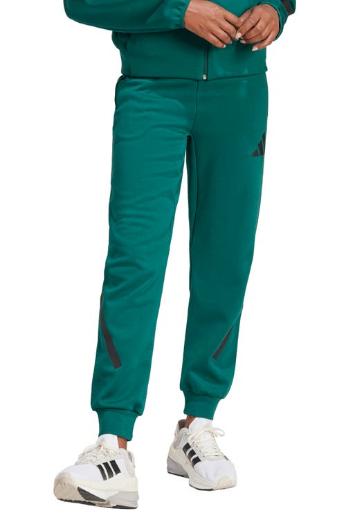 Shop Adidas Originals Adidas Z.n.e. Primeknit Training Joggers In Collegiate Green