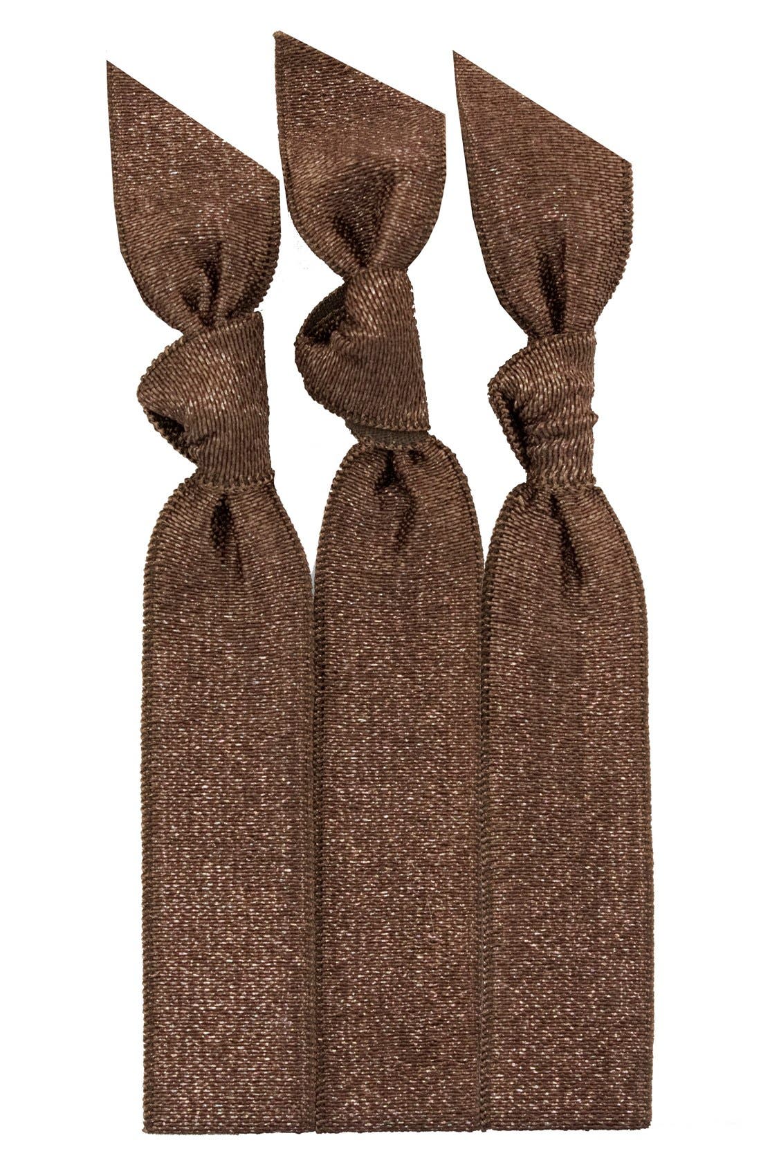 Emi Jay Brown Hair Ties 3 Pack Nordstrom