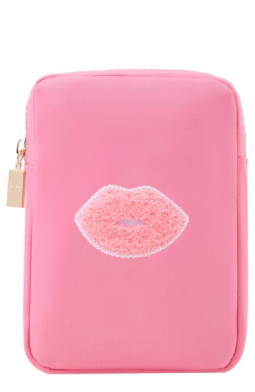 Bloc Bags Mini Kiss Cosmetics Bag in Bubblegum Pink at Nordstrom