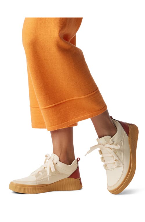Sorel Out N About Iv Waterproof Sneaker In Honey White/sanguine