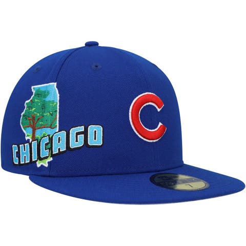 Chicago Cubs Purple/White/Grey UV New Era 59FIFTY Fitted Hat - Clark Street  Sports