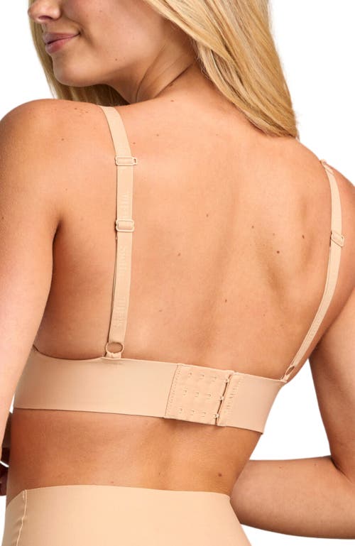Siella No Show Triangle Bra In Maple Sugar