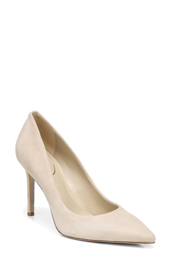 Shop Sam Edelman Hazel Pointed Toe Pump In Cappuccino 365