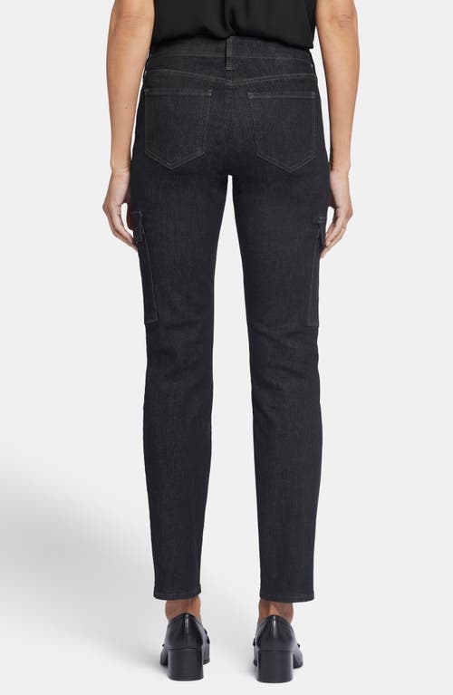 Nydj Sheri Slim Cargo Jeans In Garden Ranch