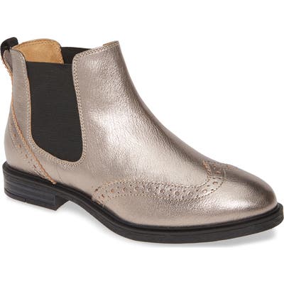 Hush Puppies Bailey Chelsea Boot, Metallic
