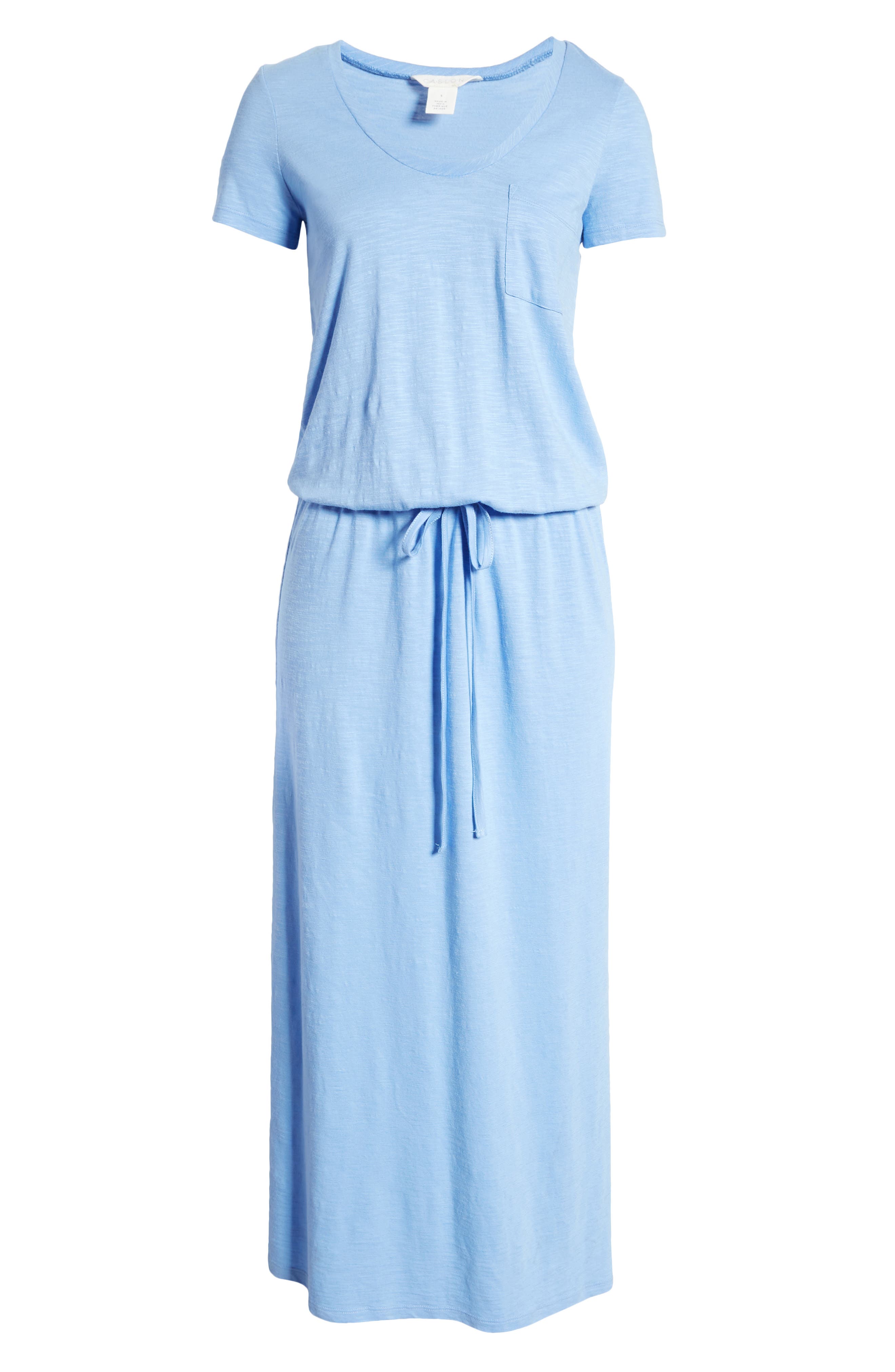Caslon® Cotton Blend Maxi Dress 