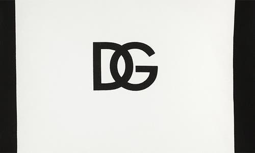 Dolce & Gabbana Dolce&gabbana Dg Logo Accent Pillow In White