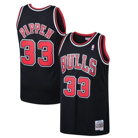 NBA All-Star West Magic Johnson 1991 Authentic Jersey by Mitchell & Ness -  Scarlett - Mens