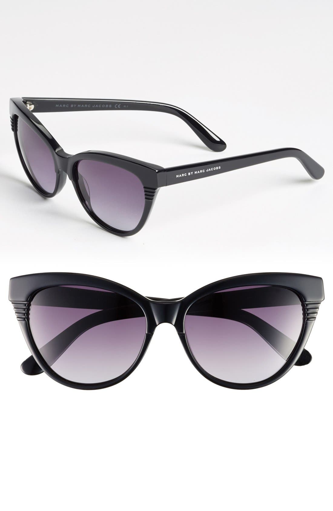 MARC BY MARC JACOBS 55mm Cat Eye Sunglasses Nordstrom