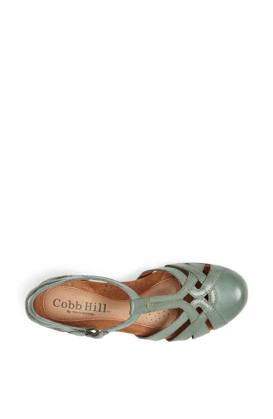 Shop Rockport Cobb Hill 'aubrey' Sandal In Teal