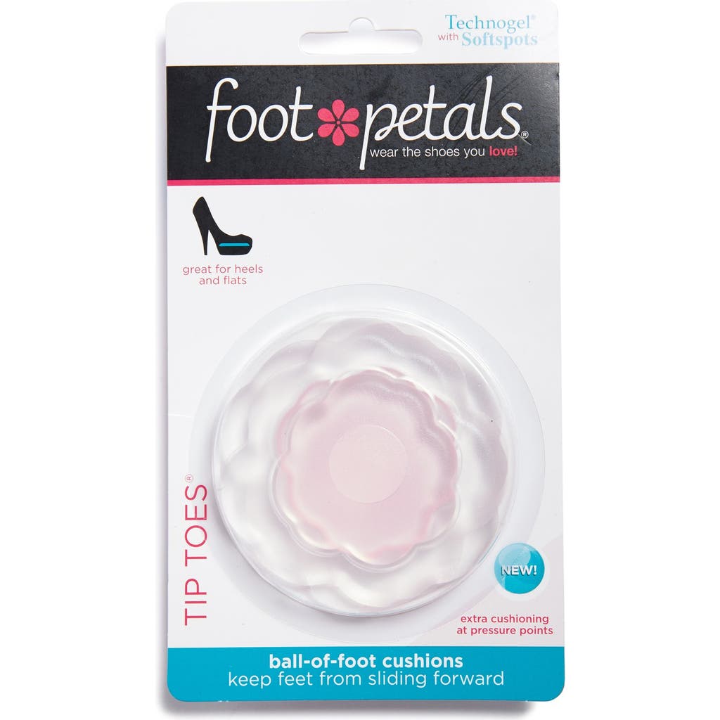 Foot Petals Technogel With Softspots Tip Toes Cushions In Pink Gel