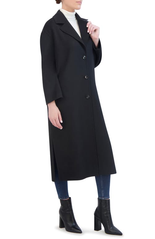 Shop Rebecca Minkoff Relaxed Double Face Coat In Black