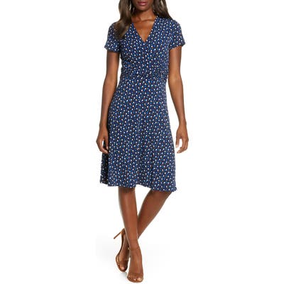 Leota Amiya Faux Wrap Dress