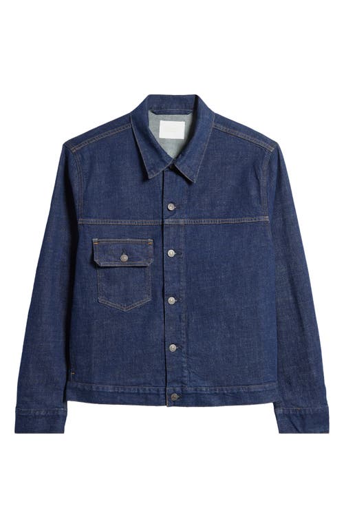 Shop Citizens Of Humanity Box Denim Jacket In Crosshatch