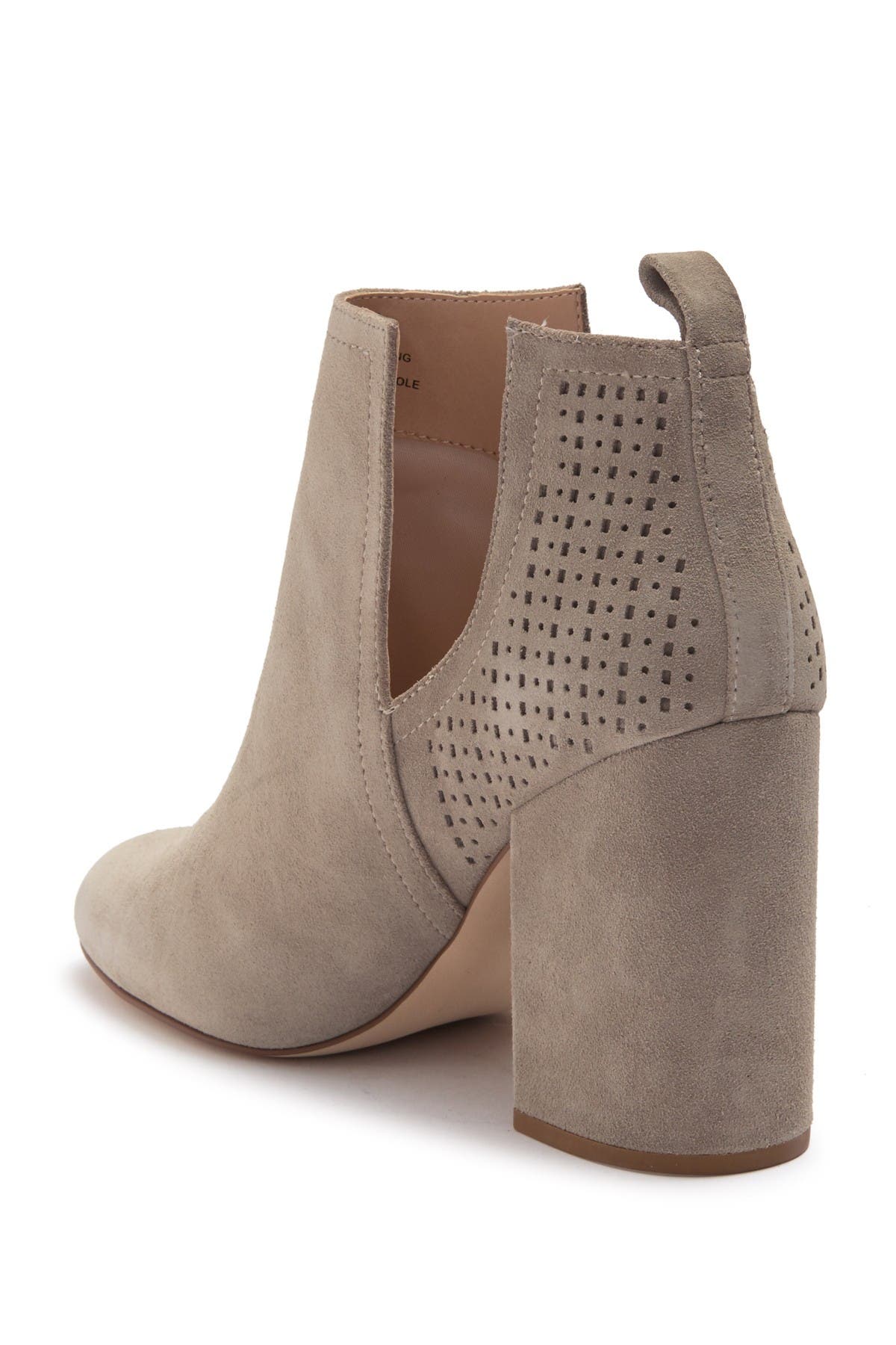 Norelle Perforated Suede Ankle Boot 