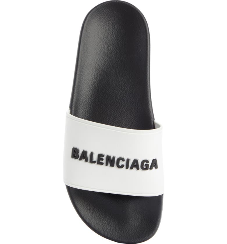 Balenciaga Logo Pool Slide Sandal | Nordstrom