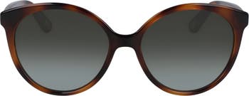 Chloé 58mm Gradient Cat Eye Sunglasses | Nordstromrack