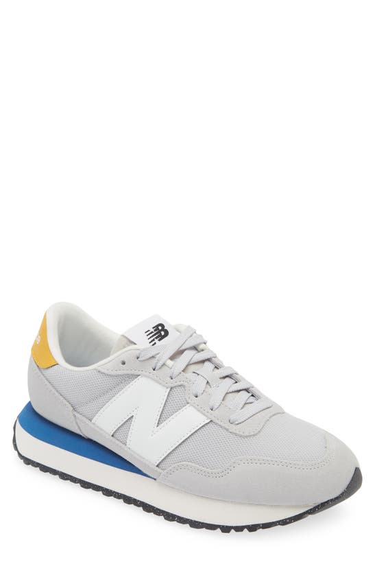 New Balance 237 Sneaker In Brighton Grey/ White
