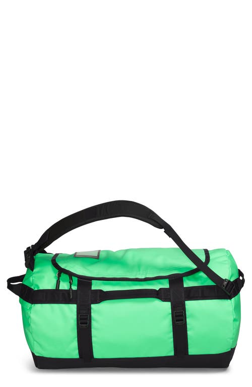 Base Camp Water Resistant Duffle in Chlorophyll Green/Tnf Black