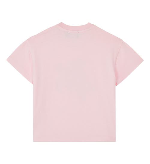 Shop Vilebrequin Kids' Organic Cotton T-shirt In Guimauve