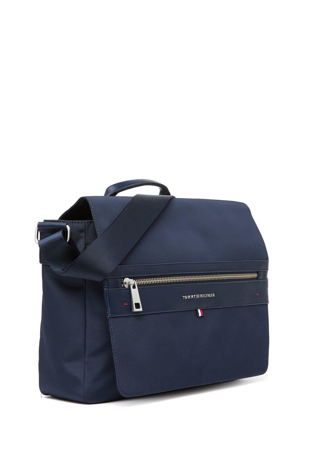 tommy hilfiger men's leo briefcase