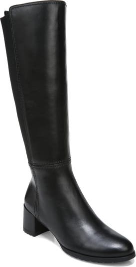 Waterproof knee shop high boots ladies