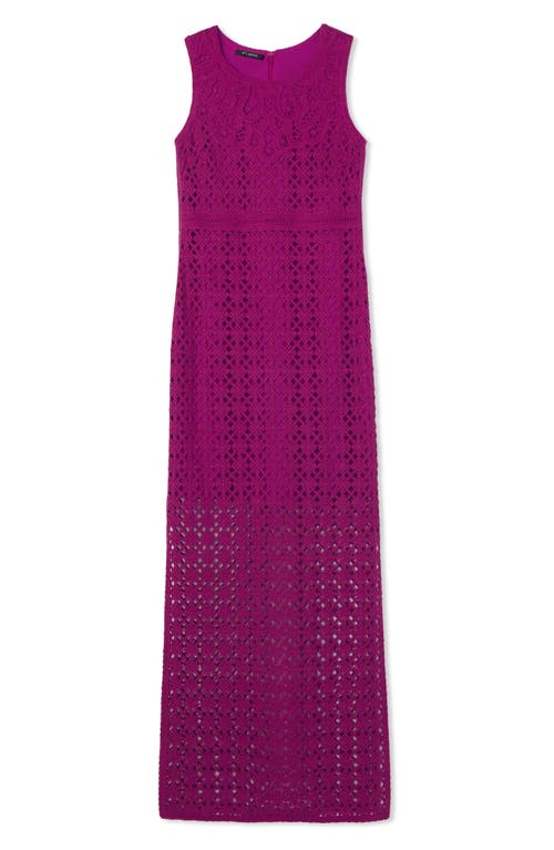 Shop St John St. John Collection Cornely Engineered Lace Gown In Azalea