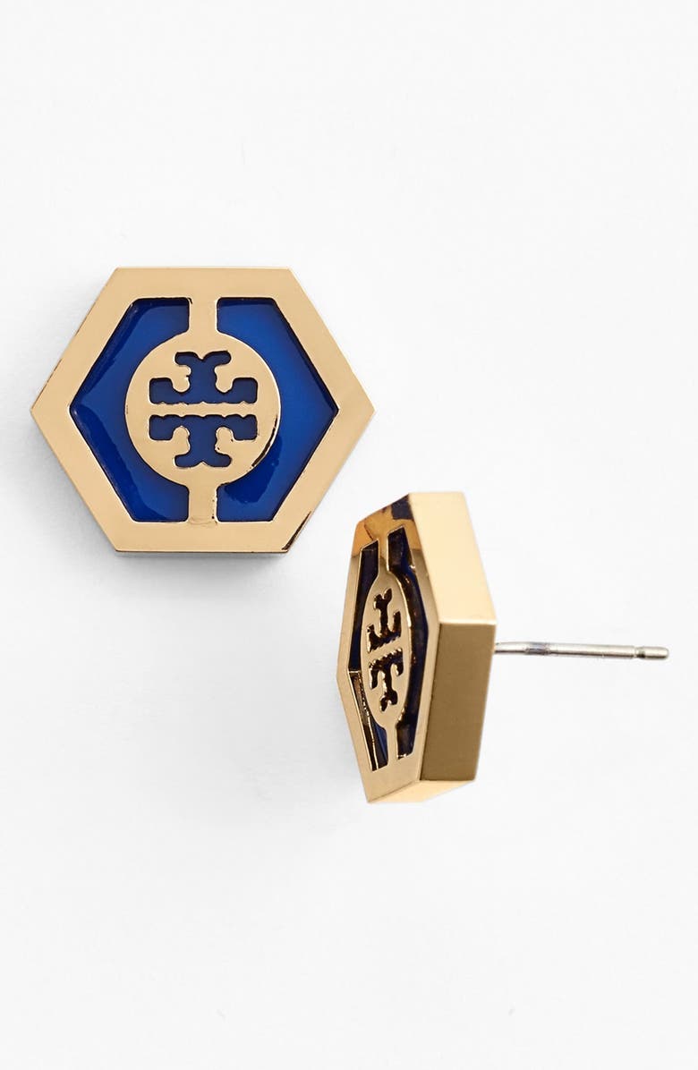 Tory burch hexagon earrings Clearance