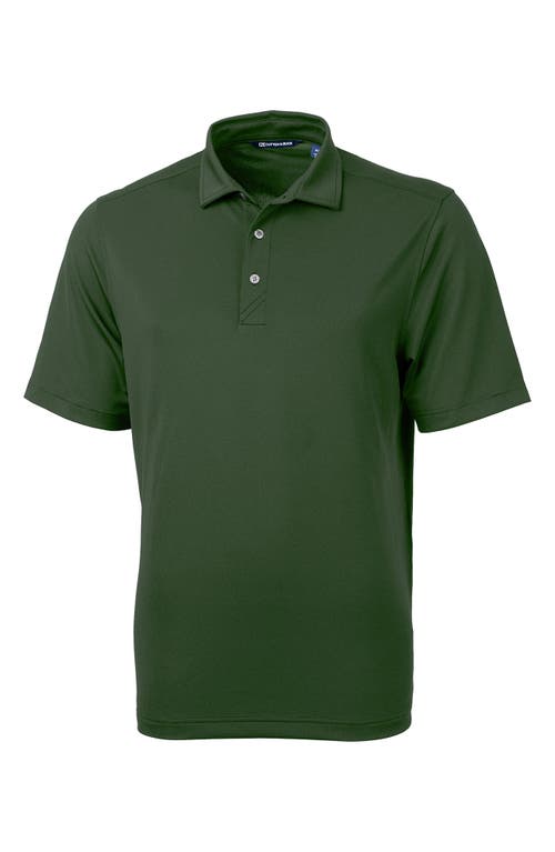 Virtue Eco Piqué Recycled Blend Polo in Hunter