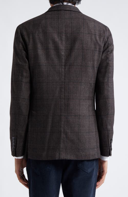 Shop Boglioli K-jacket Virgin Wool Sport Coat In Grey/blue