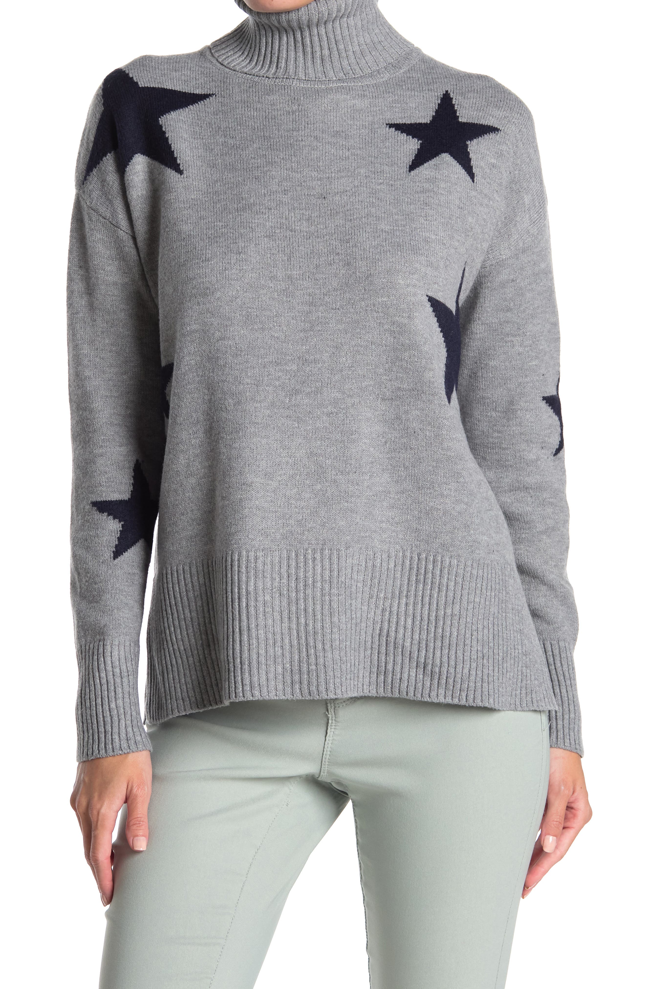 Sweet Romeo Intarsia Star Print 
