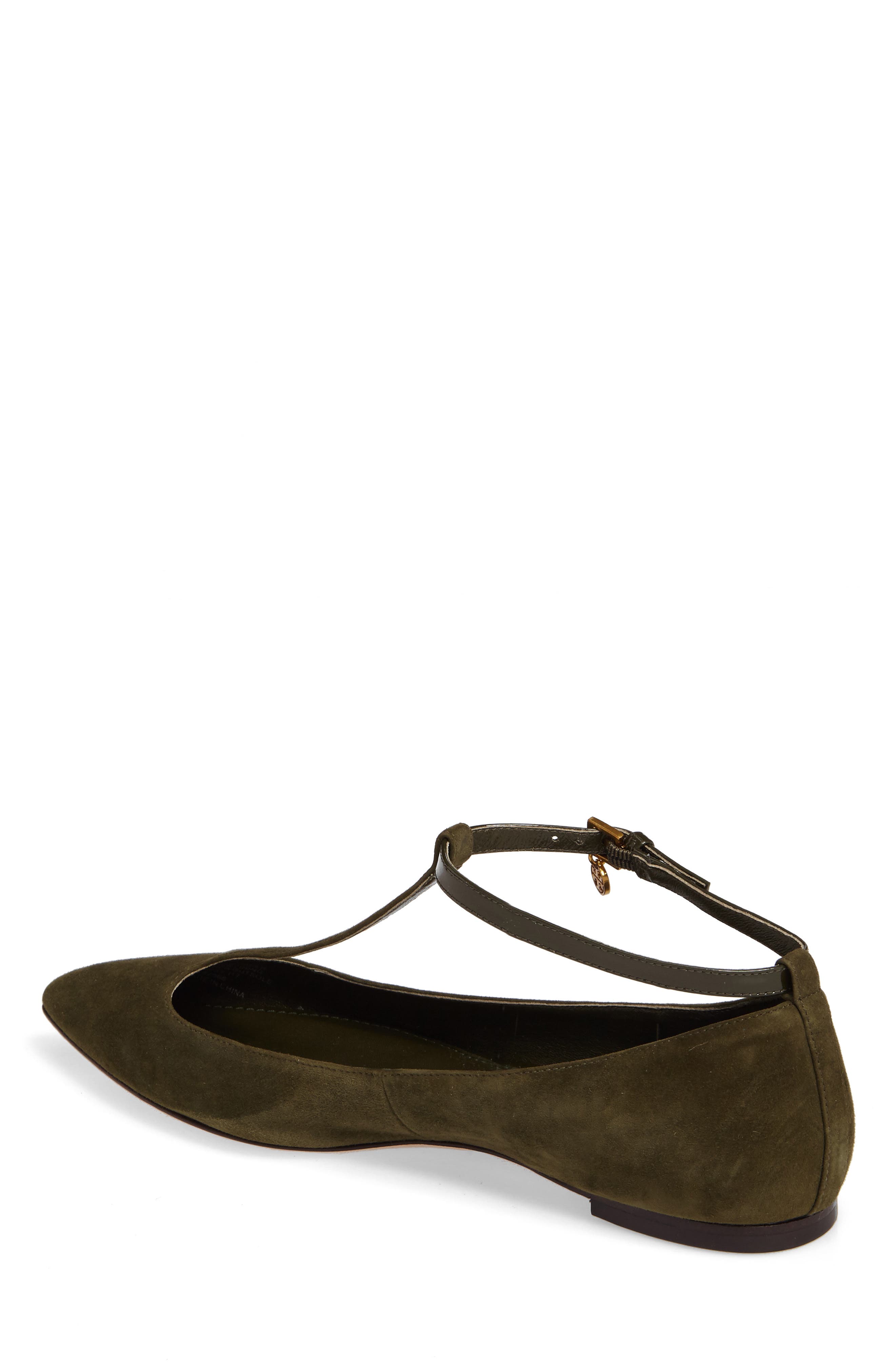 tory burch t strap flats