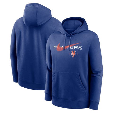 Men's Nike Royal New York Giants Fan Gear Local Club Pullover Hoodie