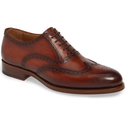 Magnanni Franklin Wingtip- Brown