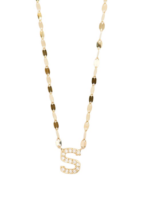 LANA LANA INITIAL PENDANT NECKLACE