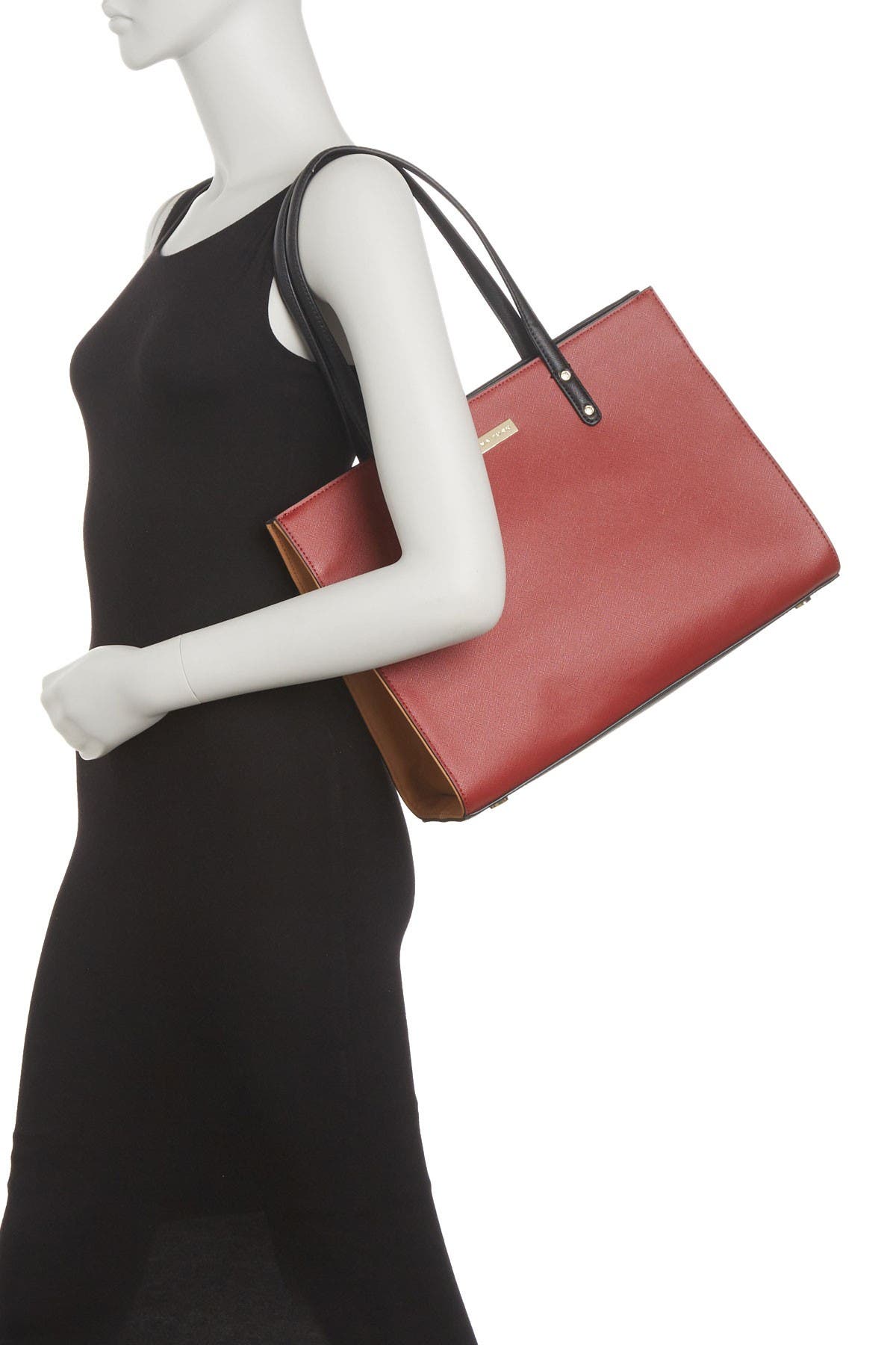 structured tote