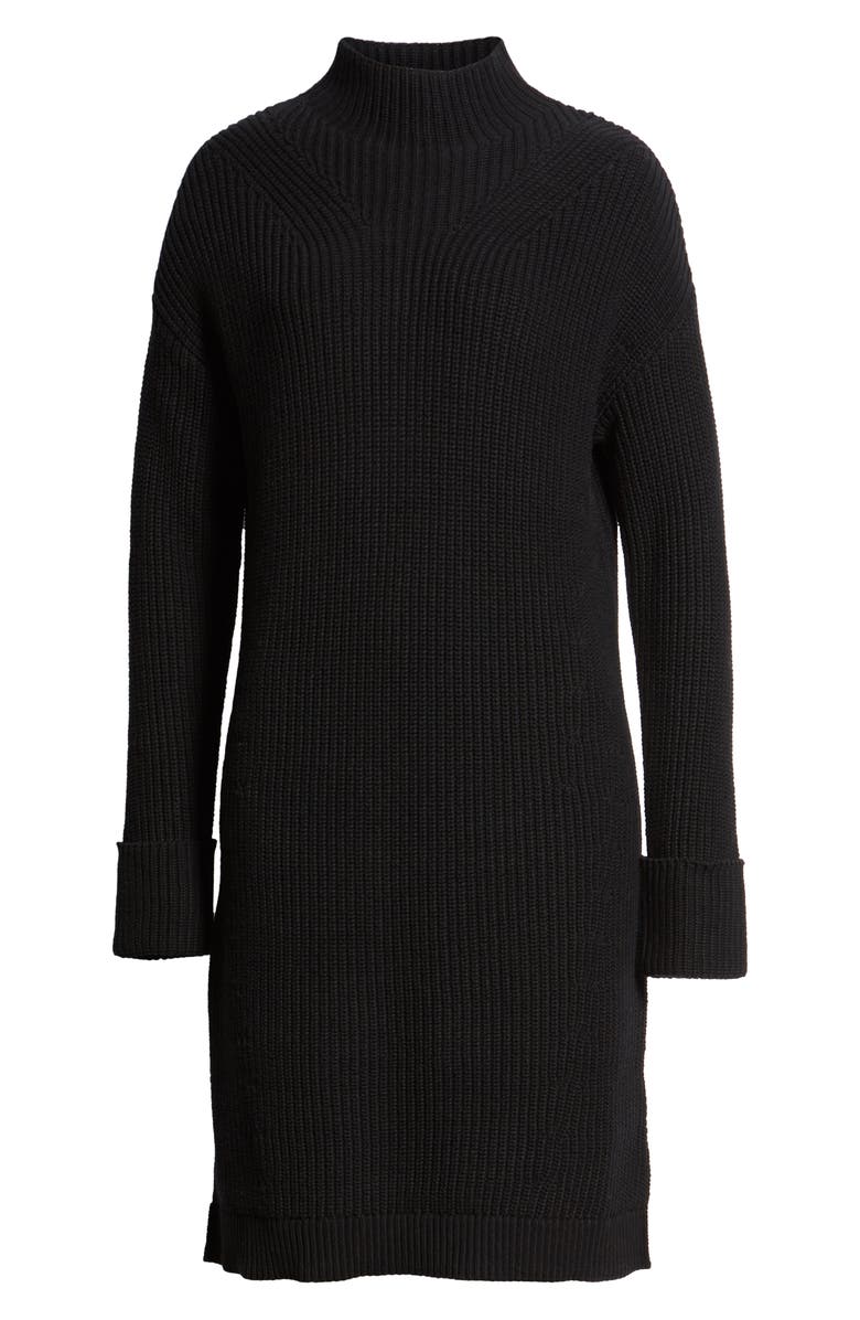 Caslon<sup>®</sup> Ribbed Sweater Dress, Alternate, color, 