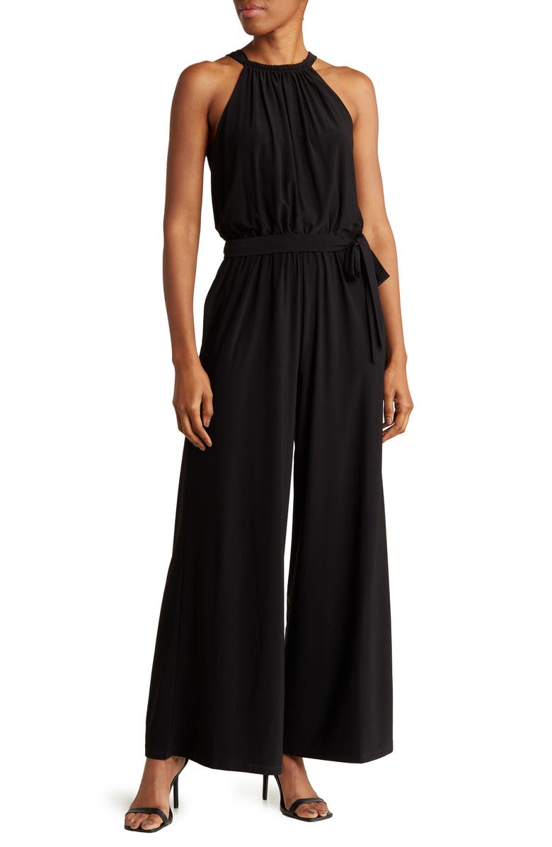 Eliza J Mock Neck Sleeveless Jumpsuit | Nordstromrack