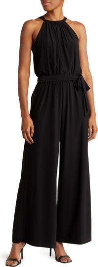 Eliza J Mock Neck Sleeveless Jumpsuit | Nordstromrack