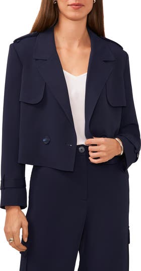 Halogen Crop Trench Jacket Nordstrom