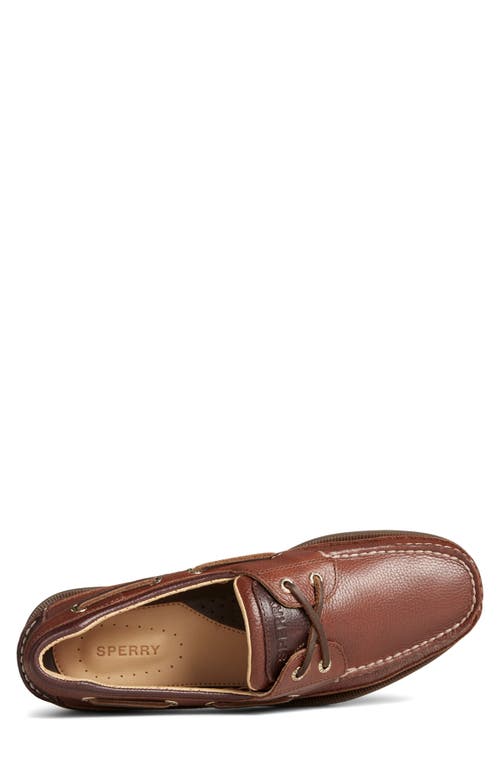 Shop Sperry Gold Mako 2-eye Boat Shoe In Brown