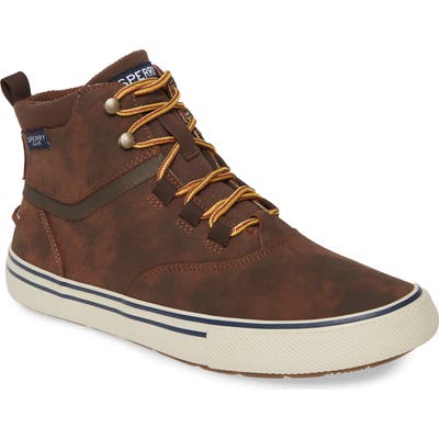 Sperry Striper Ii Storm Waterproof Sneaker Boot, Brown
