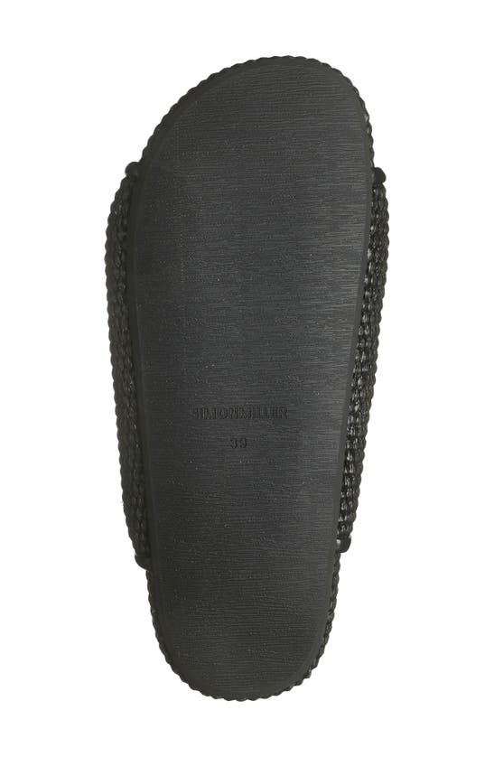 Shop Simon Miller Cro Platform Slide Sandal In Black