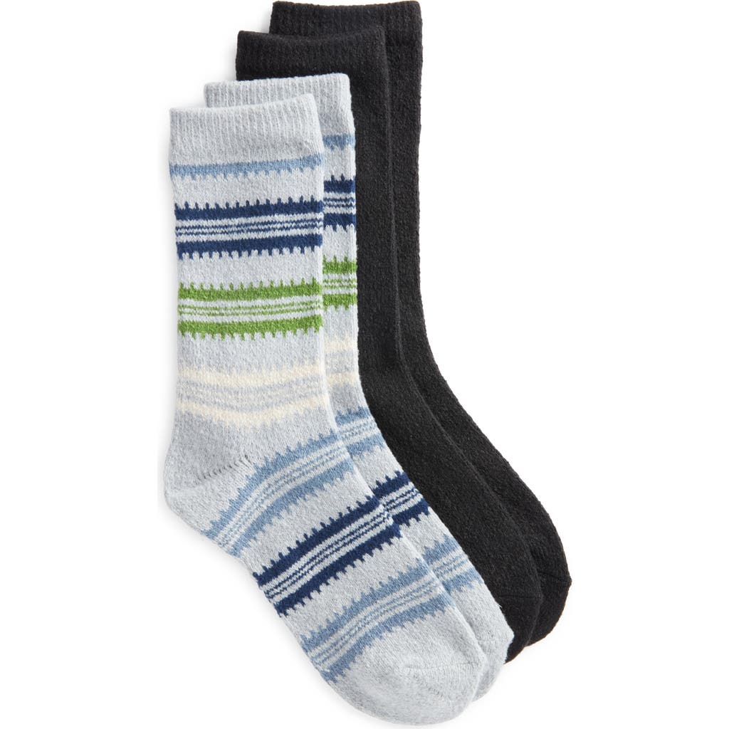 Hue Assorted 2-Pack Femme Boot Socks in Blue Pack