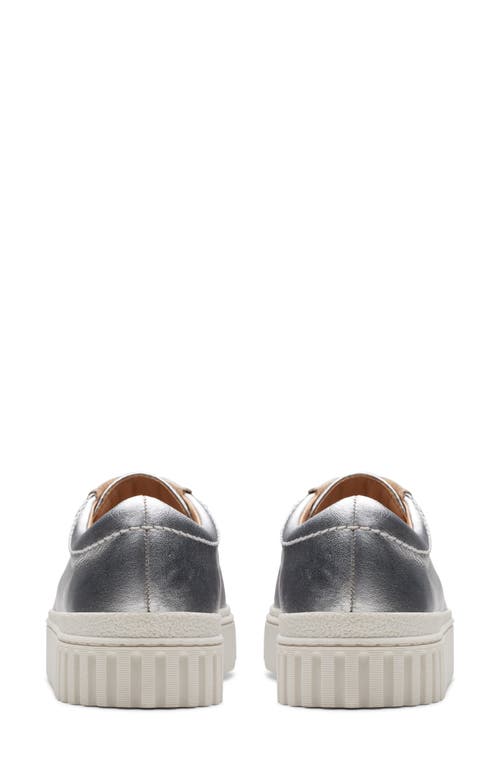 Clarksr Clarks(r) Mayhill Walk Sneaker In Silver Metallic